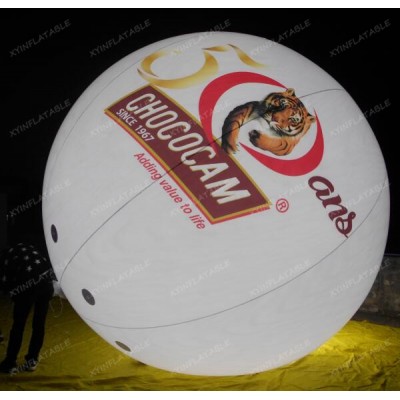 Hot selling inflatable lighting balloon, led helium balloon, advertising balloon