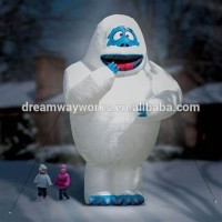 Bumble the abominable snowman inflatable, Giant inflatable snowman for advertising