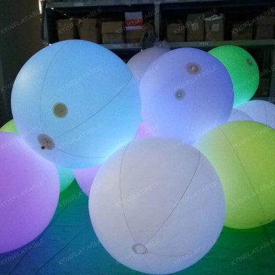 2020 Hot sale inflatable led ball dmx, led inflatable balloon for event