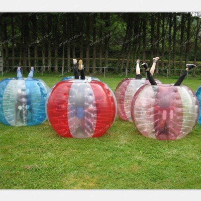 Factory price human inflatable bumper ball, bubble ball soccer, adult bumper ball for sale