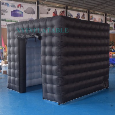 2020 Hot sale inflatable photo booth black, inflatable photo booth tent