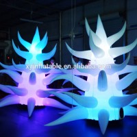 2020 Hot Sale Inflatable lighting trees, led inflatable tree for decoration