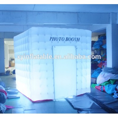 2020 Hot sale led inflatable photo booth, portable photobooth for sale