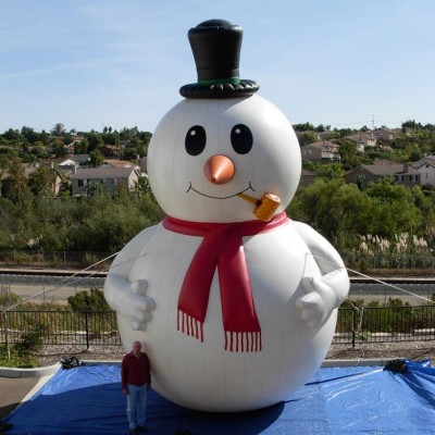 2020 Hot sale christmas inflatable snowman, inflatable xmas snowman for Advertising