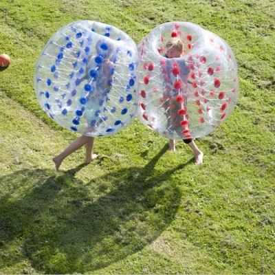 Custom clear bouncy balls bubble soccer for sale